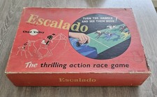 Vintage Escalado Tabletop Horse Racing Betting Game Chad Valley Good Condition 