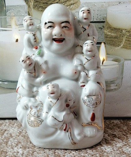 Chinese happy buddha - buddha, children
