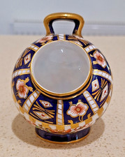 Royal Crown Derby Imari SALT PIG CELLAR Coal Scuttle. Pattern No 6299