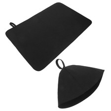  Hair Steamer Cap Sauna Cushion Chair Pads and Cushions Banya Hat for Men