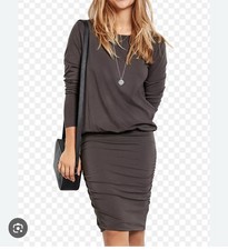 HUSH Grey Tara Dress, Size M