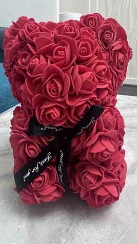 25cm artificial teddy rose - 25cm,