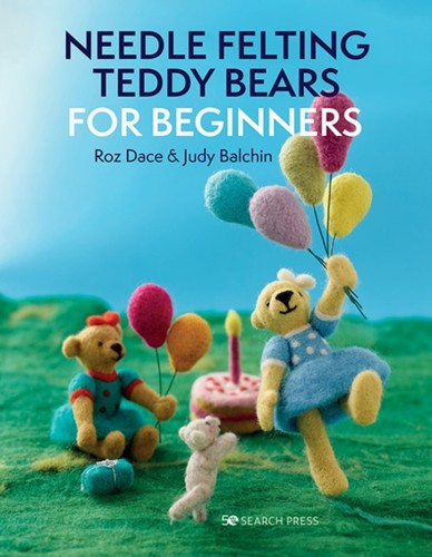 Needle felting teddy bears - teddy, for