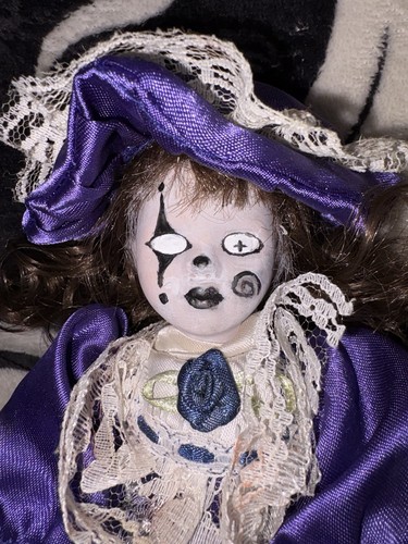 Ooak horror doll clown - doll,,