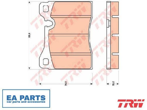 Brake pad set - set,,