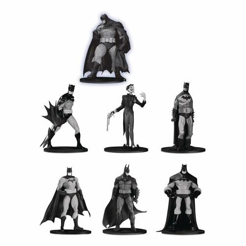 Batman black white pvc - white, mini