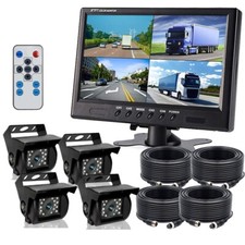 9" QUAD SPLIT SCREEN MONITOR