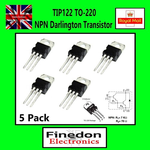 Tip122 npn darlington - tip122,