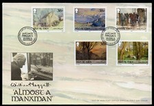 ISLE of MAN 2012 SG1731-35 William Hoggatt FDC