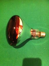 175w RUBY INFRA RED BULB HEAT LAMP CHICKS BASKING  BROODER BROODING FAST DELIVER