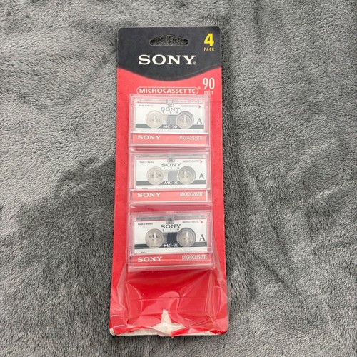 Sony microcassette tapes - sony,