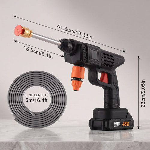 Cordless pressure washer - pressure,