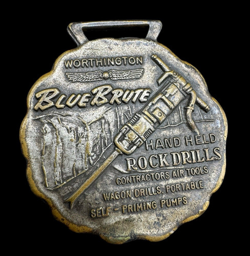 Blue brute medallion hand held - brute,