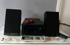 ONKYO CR-325UKD CD Receiver Micro System w. Remote & Speakers - TESTED