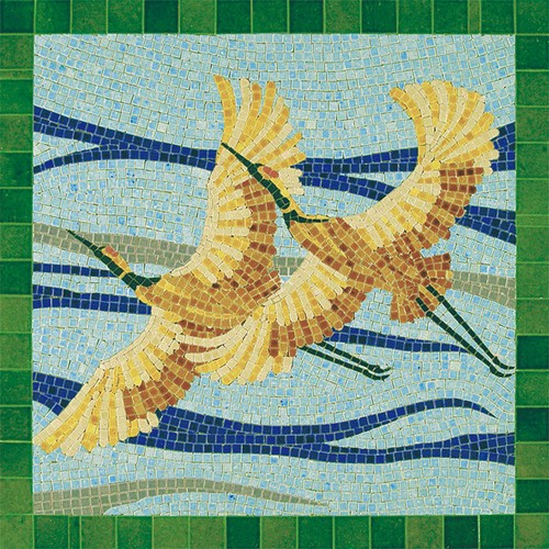 Aedes ars birds mosaics - aedes,