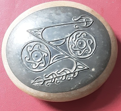 Celtic pictish double - disc, and