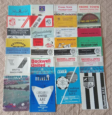 Collection of 30 English Non-League Football Programmes