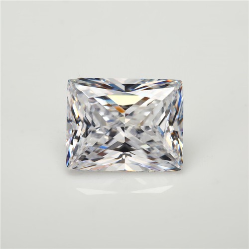 White radiant cut rectangular - white,