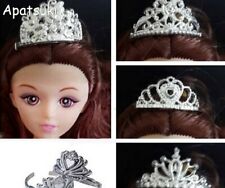 5pcs/lot Plastic Crown Tiara Headwear Hair Accessories For 11.5in Doll 1/6 BJD