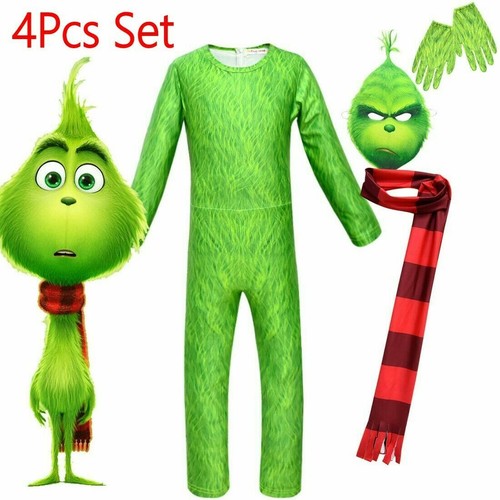 The grinch cosplay - costume, kid