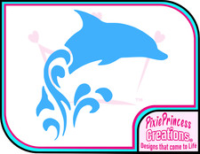 Dolphin A Beach Ocean Sticker