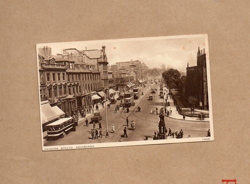 Princess street edinburgh with - princess,