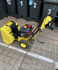 petrol snow blower