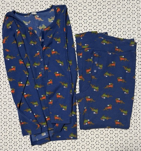 Aerie waffle knit dog print - knit,
