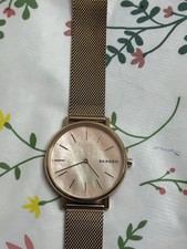 Skagen Slim Rose-Tone Steel