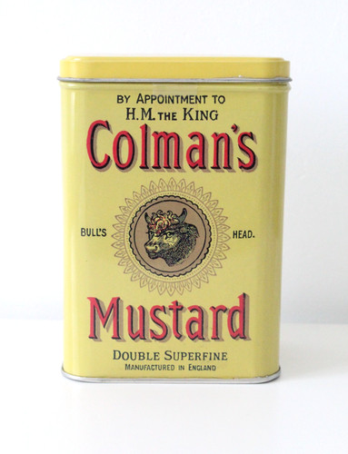 Vintage colmans mustard - mustard,