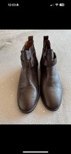 Topshop Leather Ankle Boots Size 3