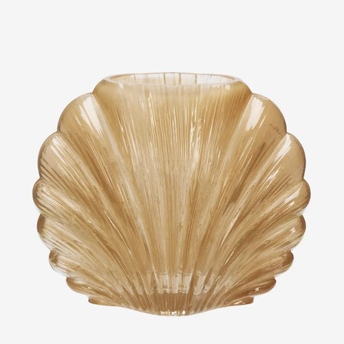 Shell vase decorative glass - shell,