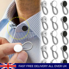 2Pcs/Set Elastic Shirt Collar