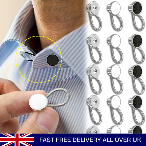2pcs set elastic shirt collar - 2pcs/set,