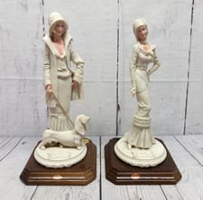 1920s Style Figurines Vintage Capodimonte Dear 1985 A Belcari Fine Art Ornament