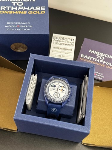 Swatch omega moonswatch - x,