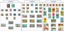 Tanzania stamp collection - tanzania,