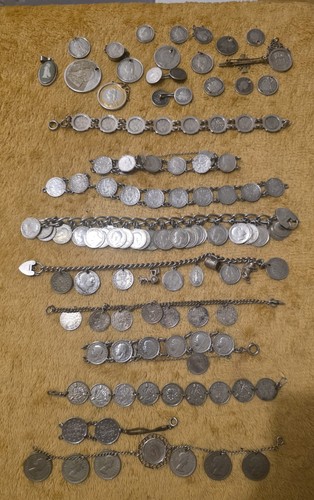Joblot silver coins - joblot,