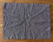 6 DENBY JET STRIPE COTTON PLACE MATS - NEVER BEEN USED - VERY RARE DISCONTINUED