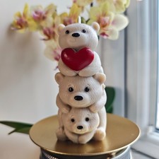 Teddy Bear Handmade Candle –