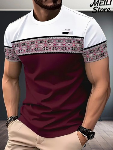 Men summer striped print - summer,