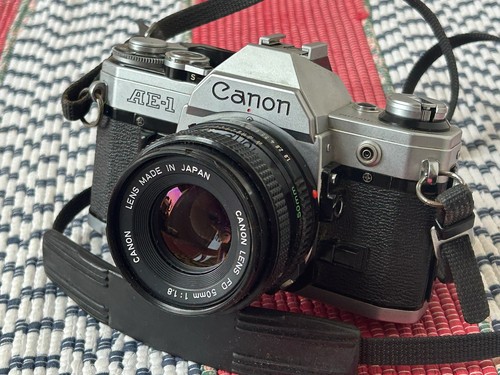 Canon ae1 film slr camera - canon,