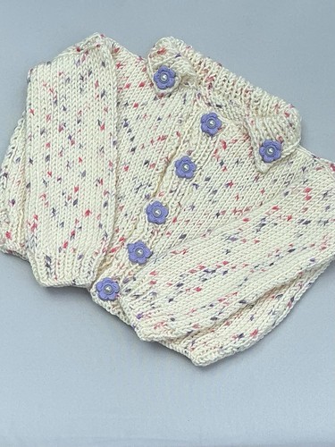 Hand knitted cream - hand,