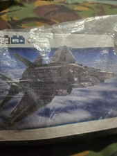 Sluban B0510 Lightning II Fighter Plane Aircraft Military Building Bricks Blocks