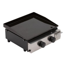 2 Burner Hot Plate Gas Griddle