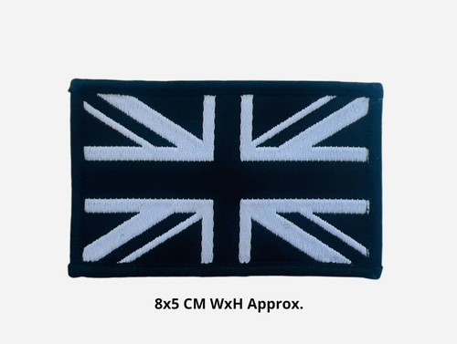 Union jack british - union, embroidered