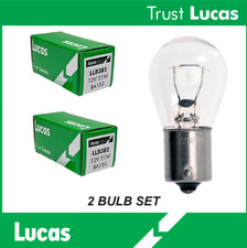 2 x LUCAS LLB382 382 Bulbs P21W 12V 21W  BA15s Stop Indicator Single Filament