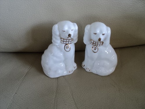 Vintage staffordshire pair - staffordshire,