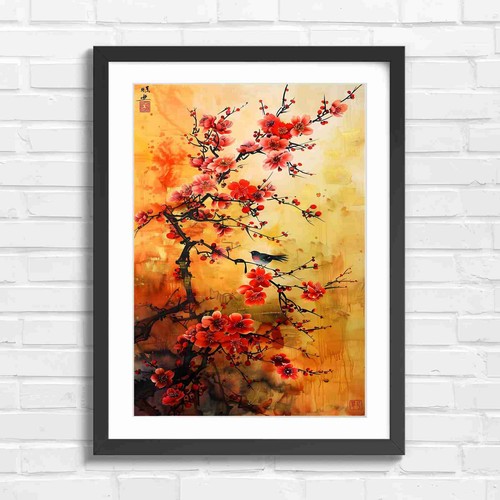 Chinese plum blossom - chinese, and