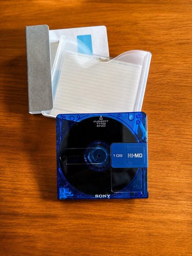 Sony 1gb recordable - hi-md,